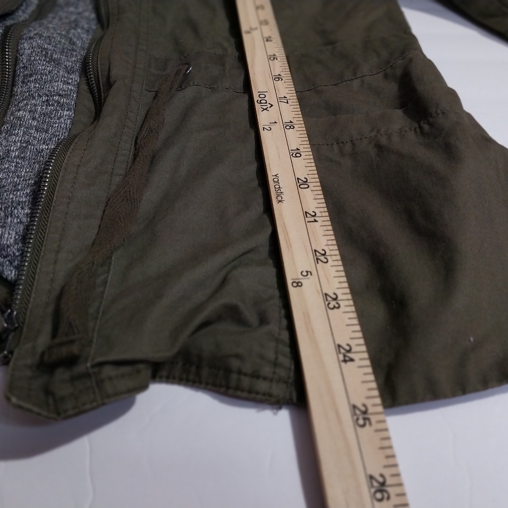Love Tree Khaki Utility Jacket - Picture 7 of 9